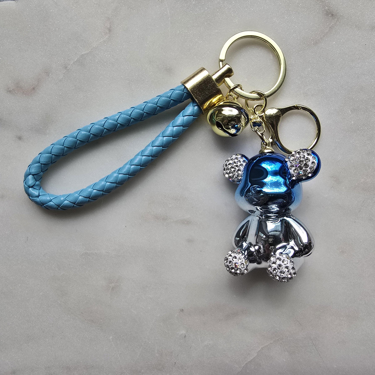 Sparkly Bear keychain with product photo 10 from Rey & Luck Co
