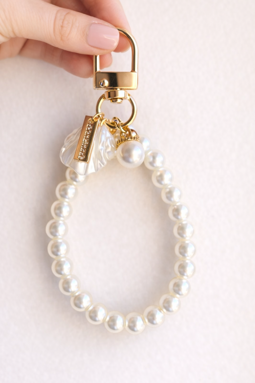 Pearl Wristlet Keychain Nurse & Teacher , Bag product photo 2 from Rey & Luck Co