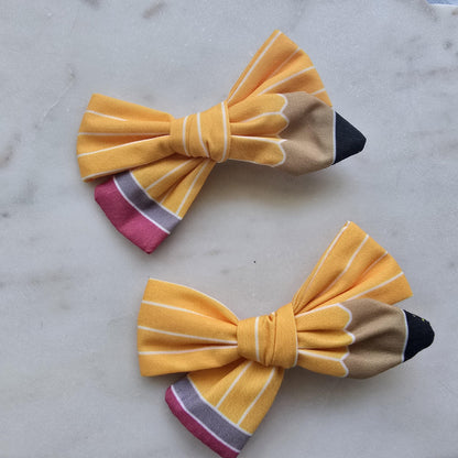 Pencil Hair Claw Clip, teachers gift, back to school gifts, Anti-Slip Teeth