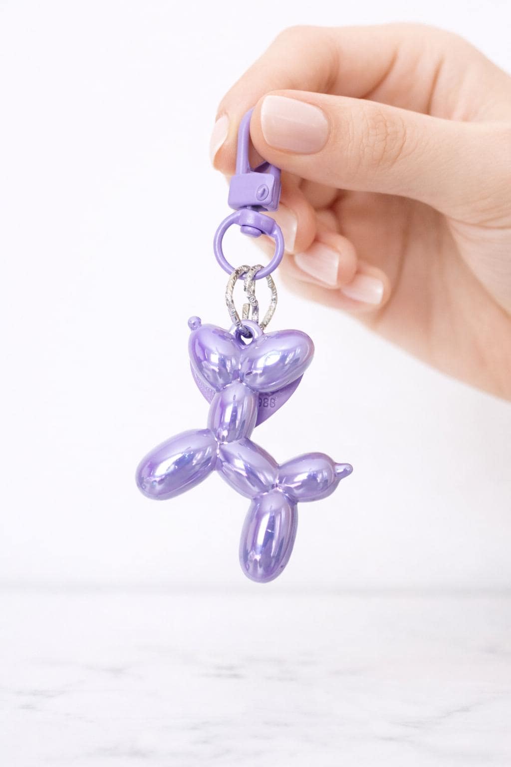 Jelly Balloon Dog Keychain Kawaii Backpack product photo from Rey & Luck Co