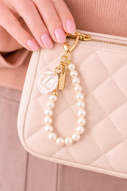 Pearl Wristlet Keychain Nurse & Teacher , Bag product photo from Rey & Luck Co