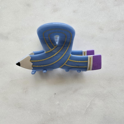 Pencil Hair Claw Clip, teachers , , Anti-Slip product photo 2 from Rey & Luck Co