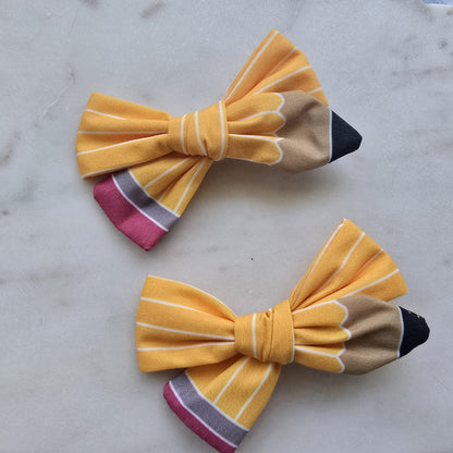 Pencil Hair Claw Clip, teachers , , Anti-Slip product photo from Rey & Luck Co