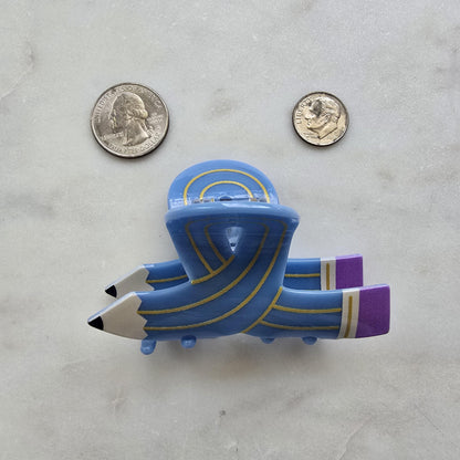 Pencil Hair Claw Clip, teachers , , Anti-Slip product photo 7 from Rey & Luck Co