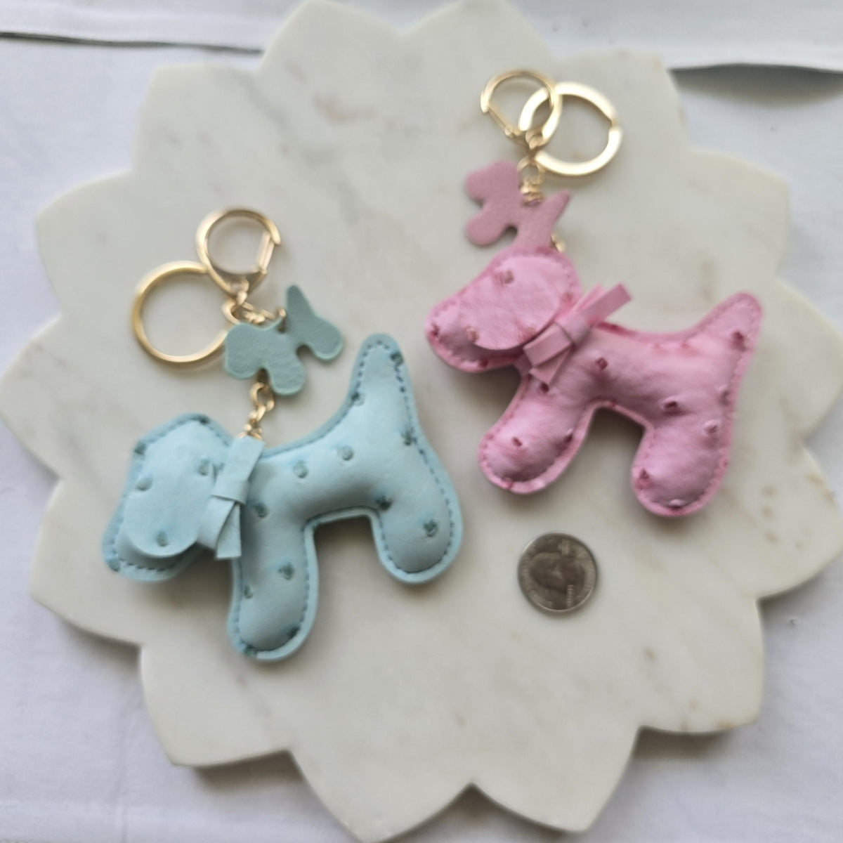 Whimsical dog bag charm product photo 2 from Rey & Luck Co