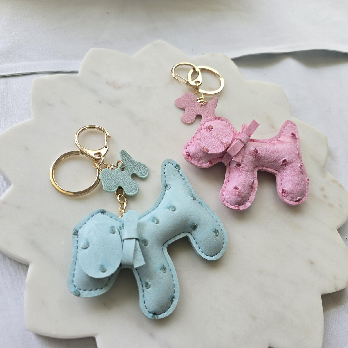 Whimsical dog bag charm product photo 3 from Rey & Luck Co