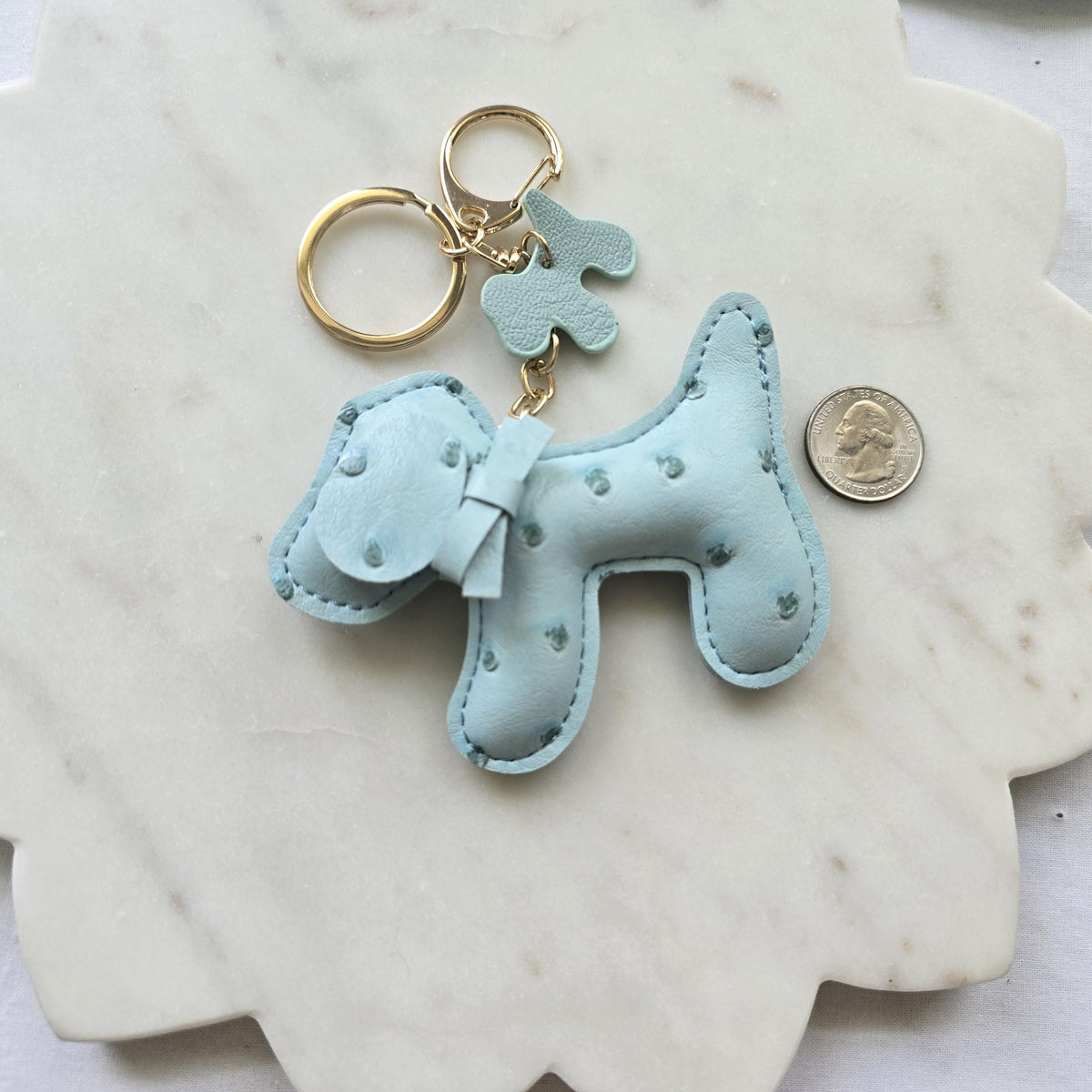 Whimsical dog bag charm product photo 4 from Rey & Luck Co